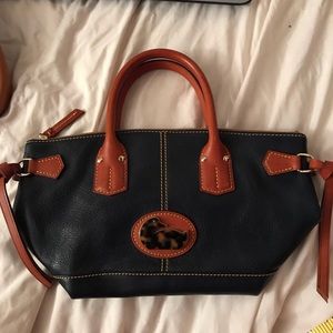 Dooney and Bourke navy purse